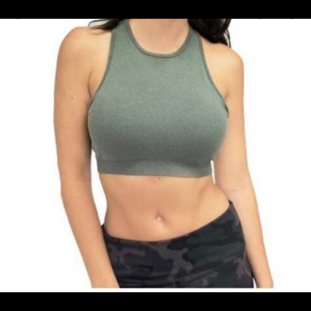 Fornia high neck sport bra